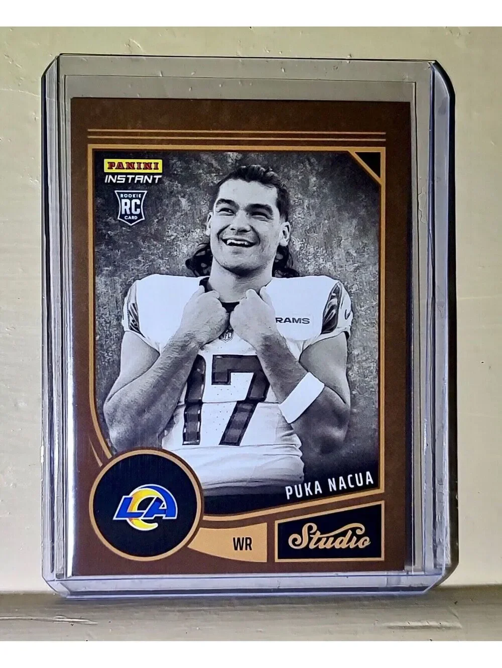 Puka Nacua 2023 Panini NFL Studio Rookies #18 Rookie Card 1/370
